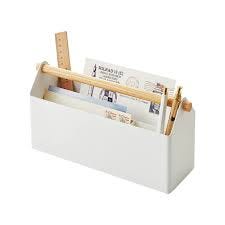 YAMAZAKI home Desk Organizer, White ...