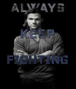 supernatural always keep fighting depression