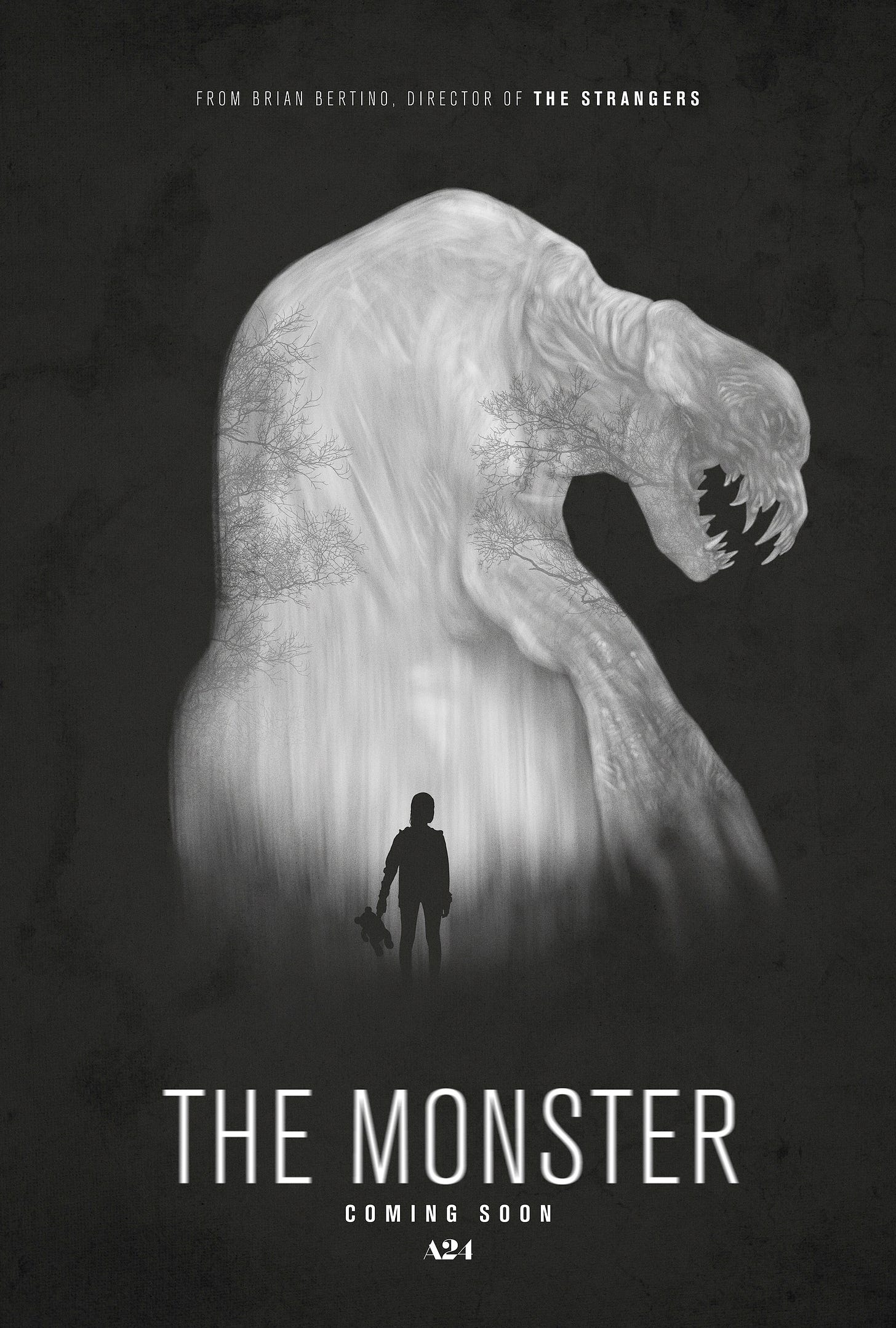 Poster for A24's 'The Monster.'
