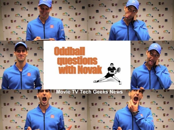 novak djokovic answers fans weird questions 2015 images