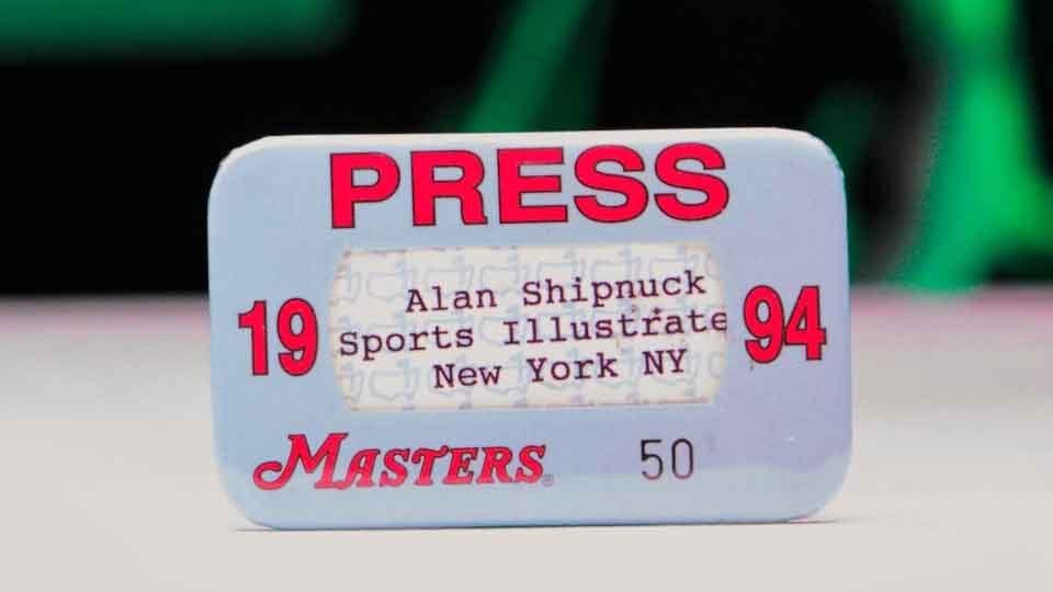 1994 Masters credential