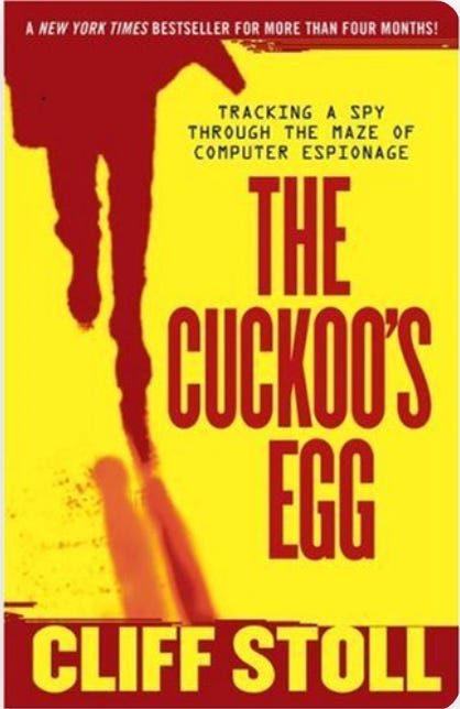 The Cuckoo's Egg book