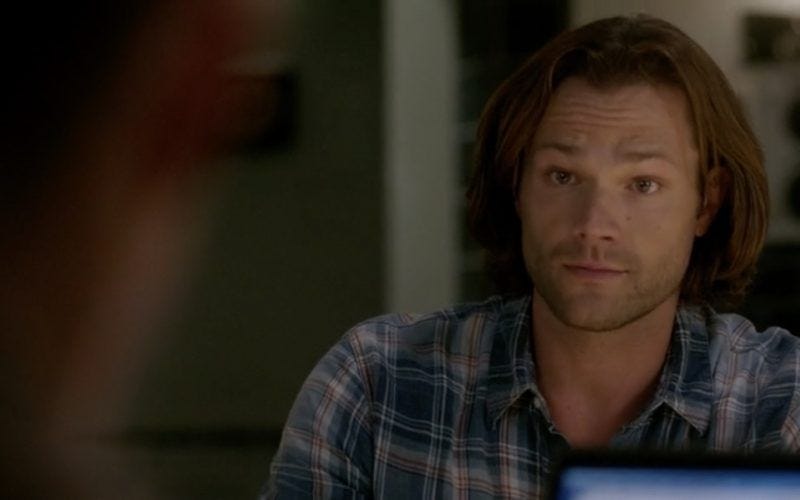 sam winchester sad supernatural look