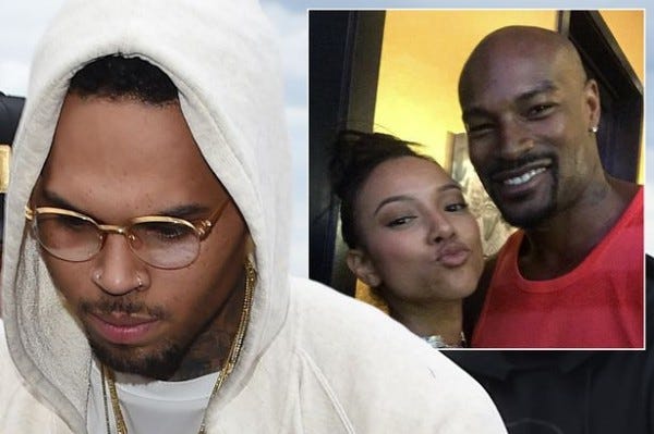 chris brown tyson beckford love triangle 2015