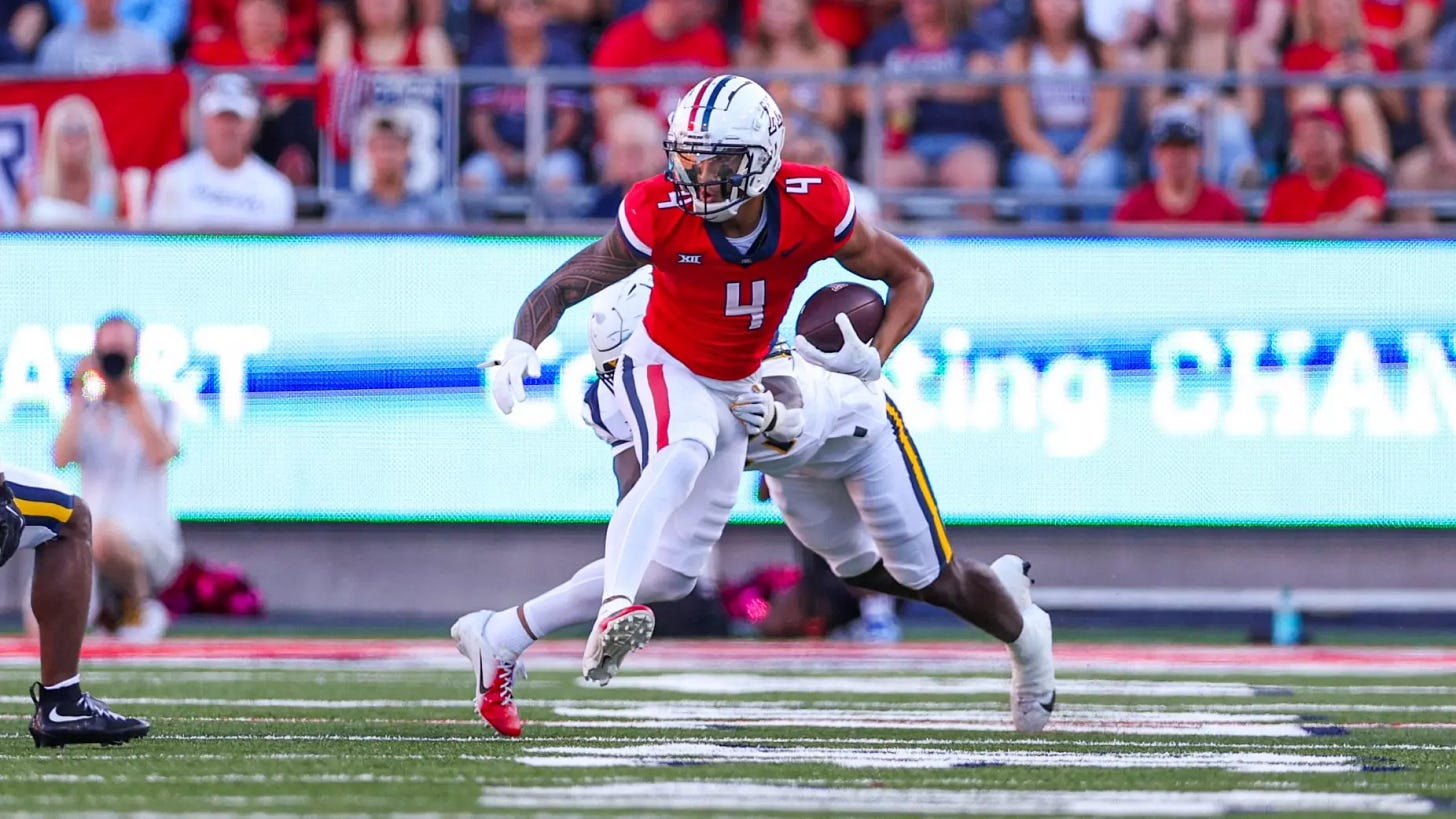 Tetairoa McMillan - Football - University of Arizona Athletics