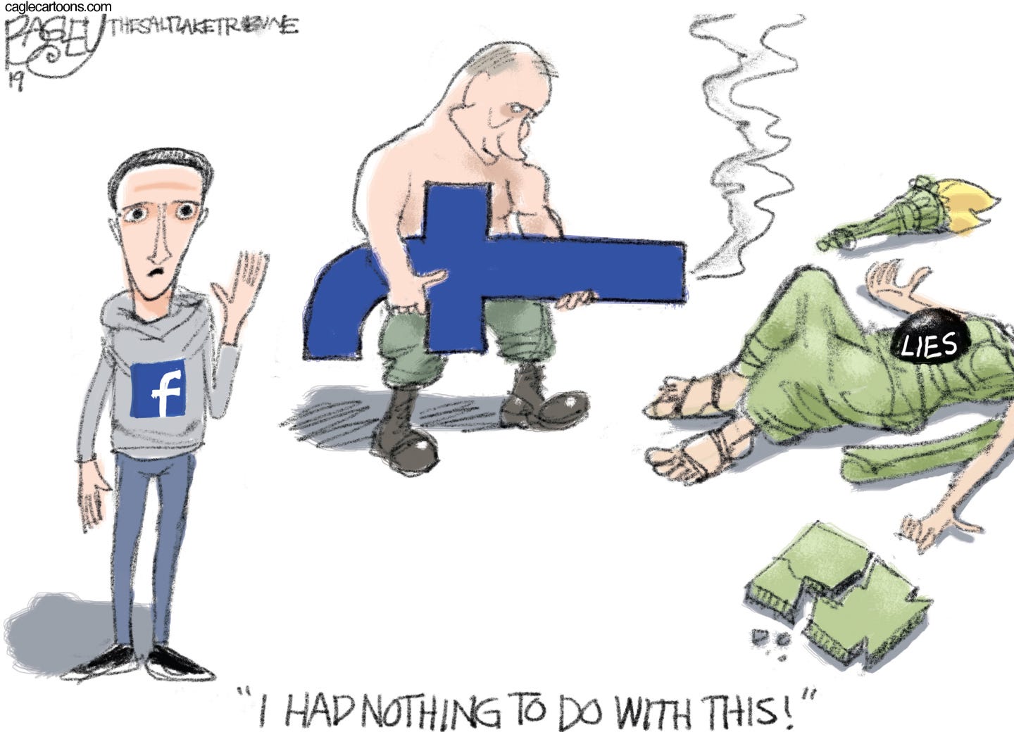 Facebook meddles with elections