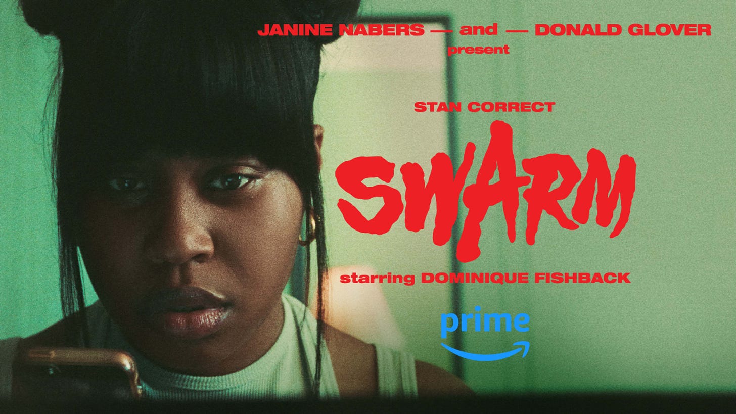 Swarm on Amazon Prime Video TV Review | Double Take TV Newsletter | Jess Spoll