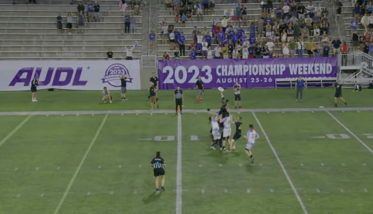 AUDL Championship Weekend 2023: Shred Outlast Wind Chill in Instant Classic  - Ultiworld