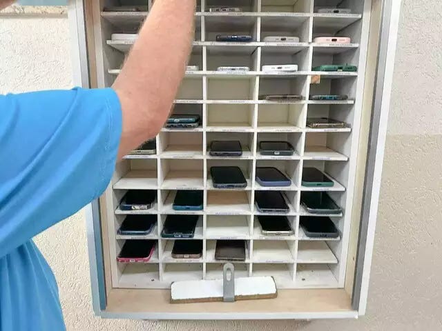 Photo of storage box for phones