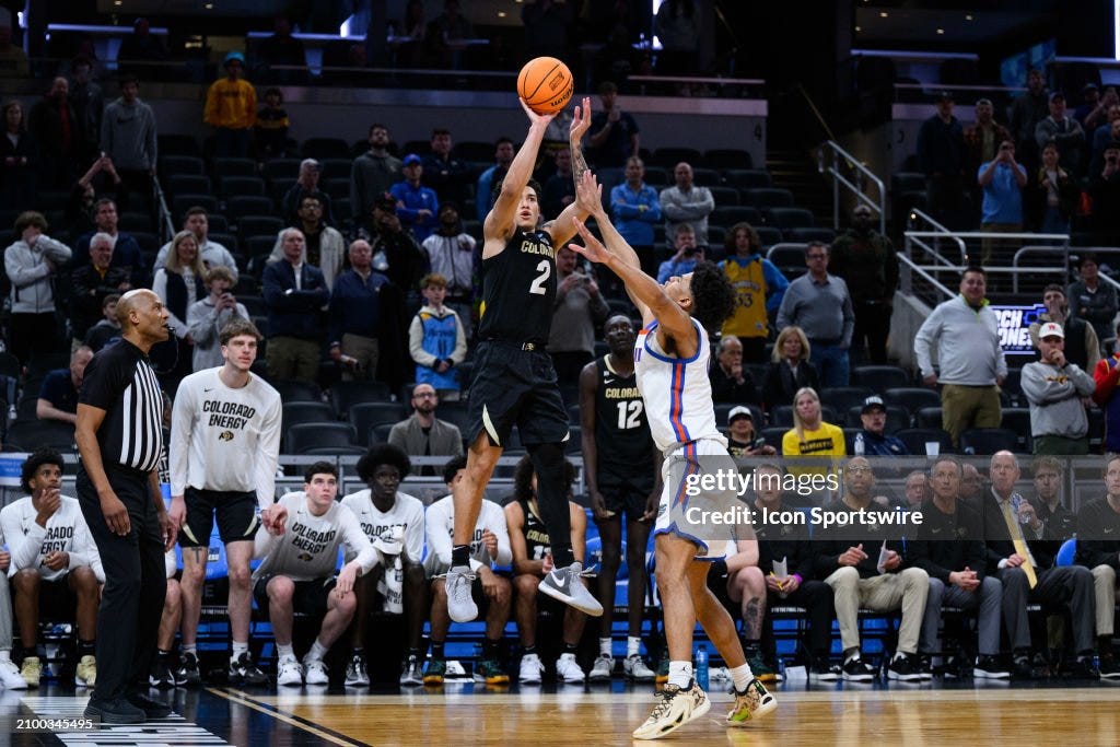 NCAA BASKETBALL: MAR 22 Div I Men's Championship First Round - Colorado vs Florida