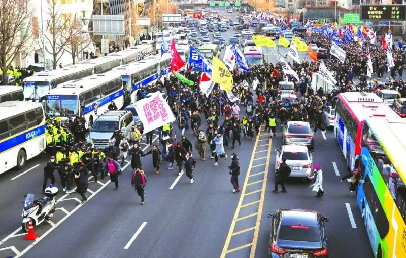 S Korea Troops Prevent Arrest Of Yoon After Tense Stand-Off