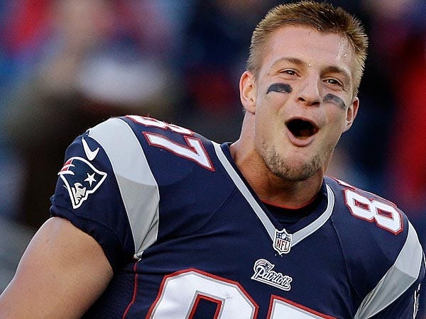 rob gronkowski gronk most overrated nfl football player ever 2015 images