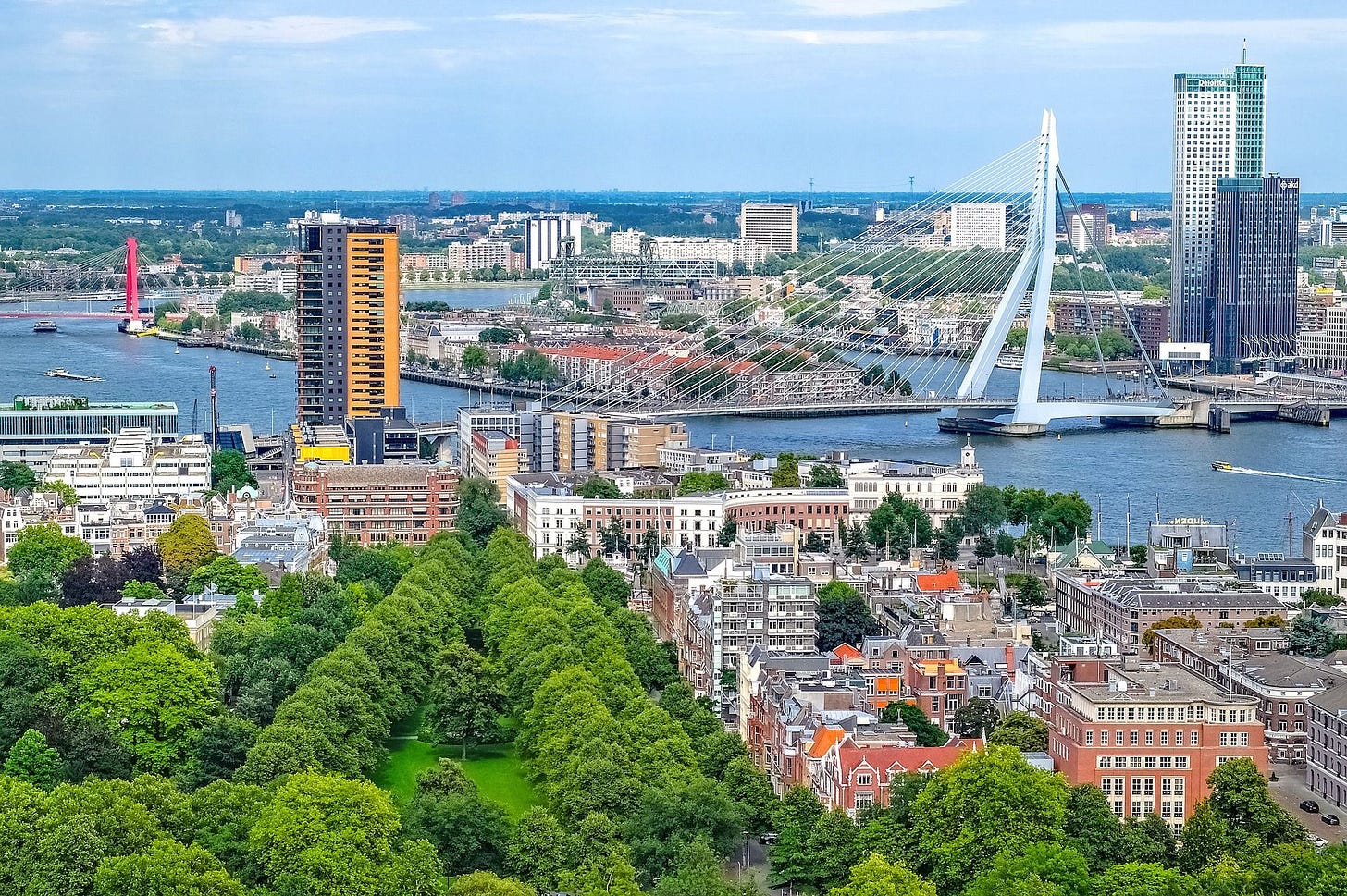 The city of Rotterdam