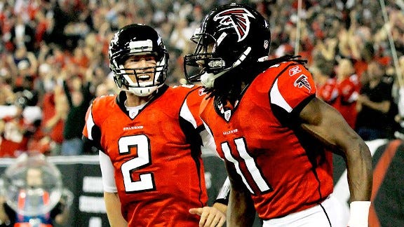 matt ryan and julio jones falcons