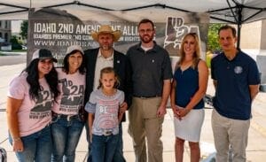 Ammon Bundy with Greg Pruett and Sen. Zito