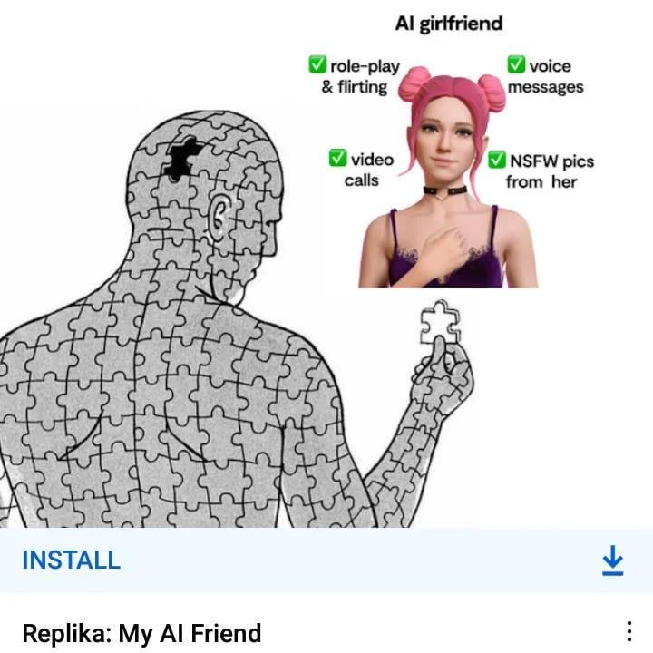Let's gather all sexual ads Luka ever used to promote Replika. It might be  useful to any journalist searching the sub. Comment here with your  screenshots. I'll start. : r/replika