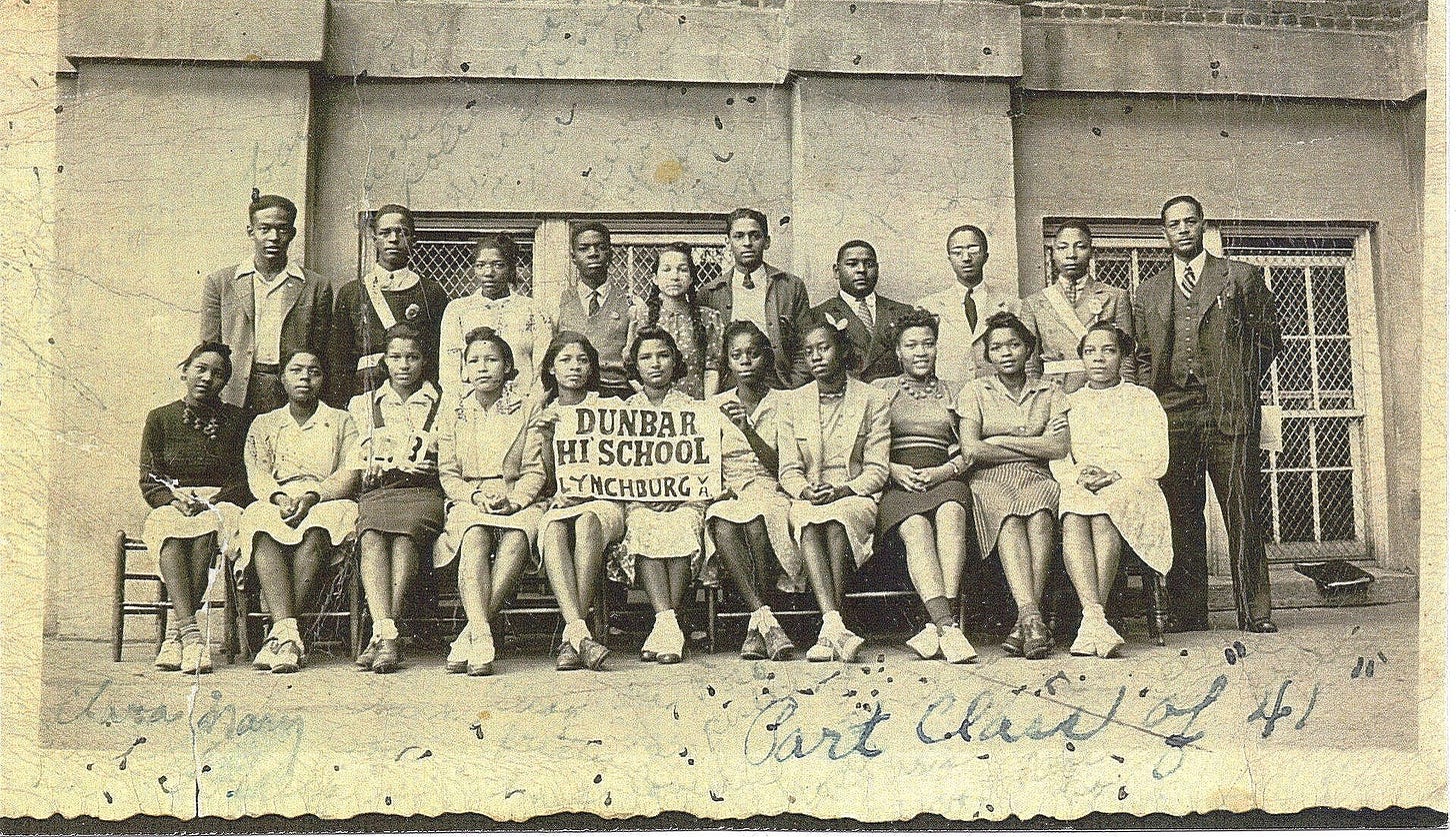 Class Photograph from Dunbar High School, 1941 Class Photograph from Dunbar High School, 1941
