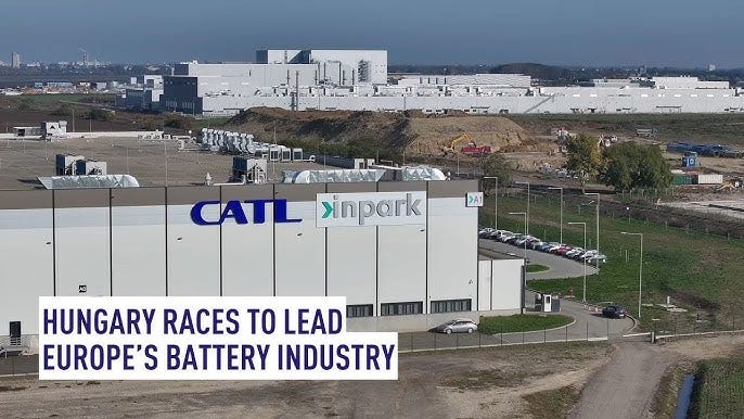 Hungary races to lead Europe's battery industry