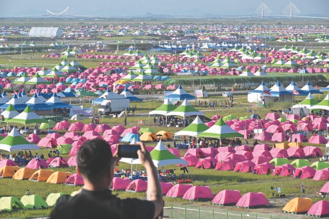 US, UK scouts abandon heat wave-hit South Korean jamboree | Arab News