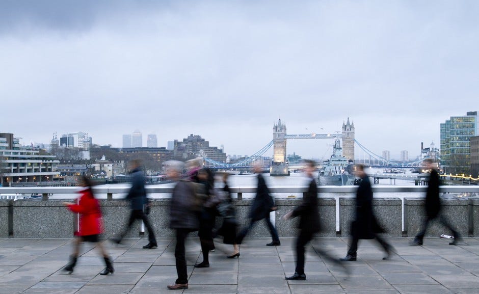 Why People in Cities Walk Fast - Bloomberg