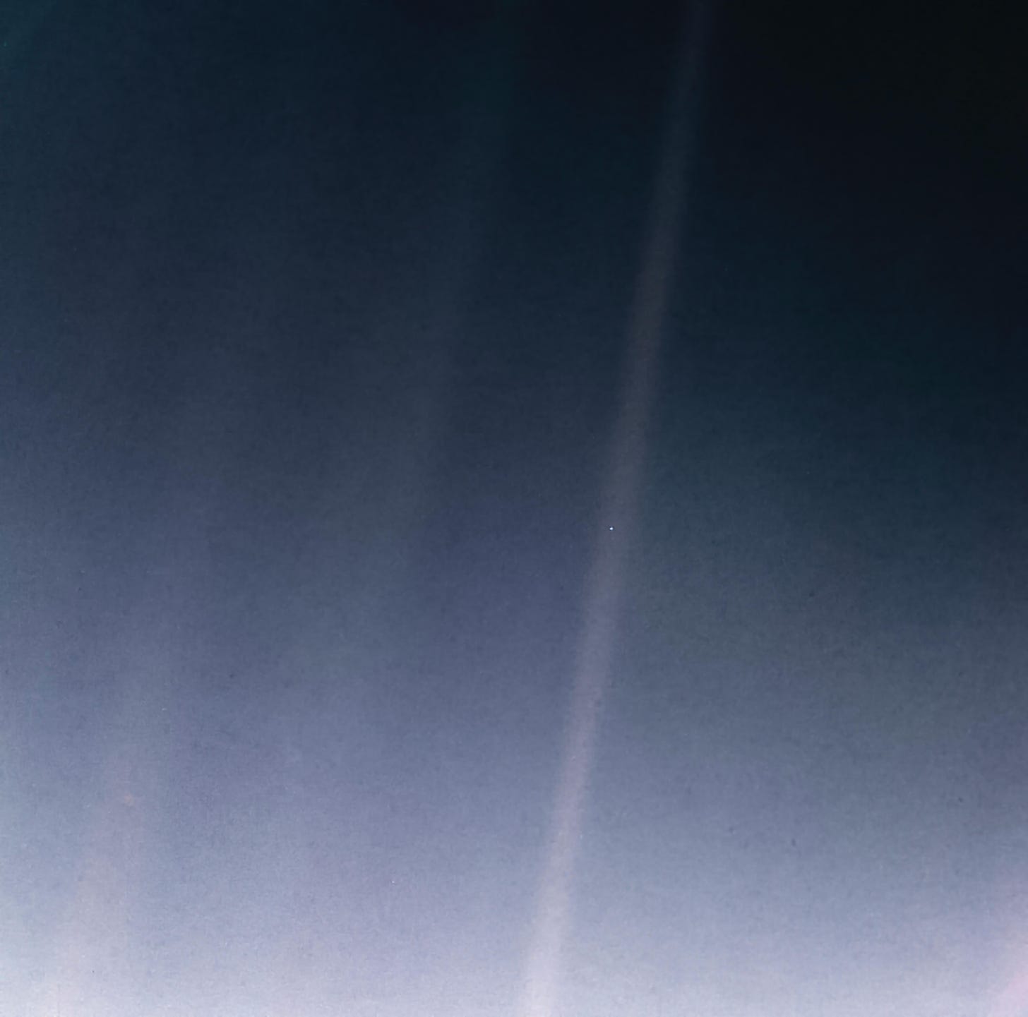 PIA23645: Pale Blue Dot Revisited | Image Credit: NASA/JPL-Caltech