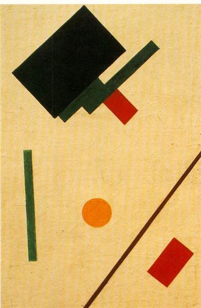 Suprematist Composition, 1915 - 1916 - Kazimir Malevich