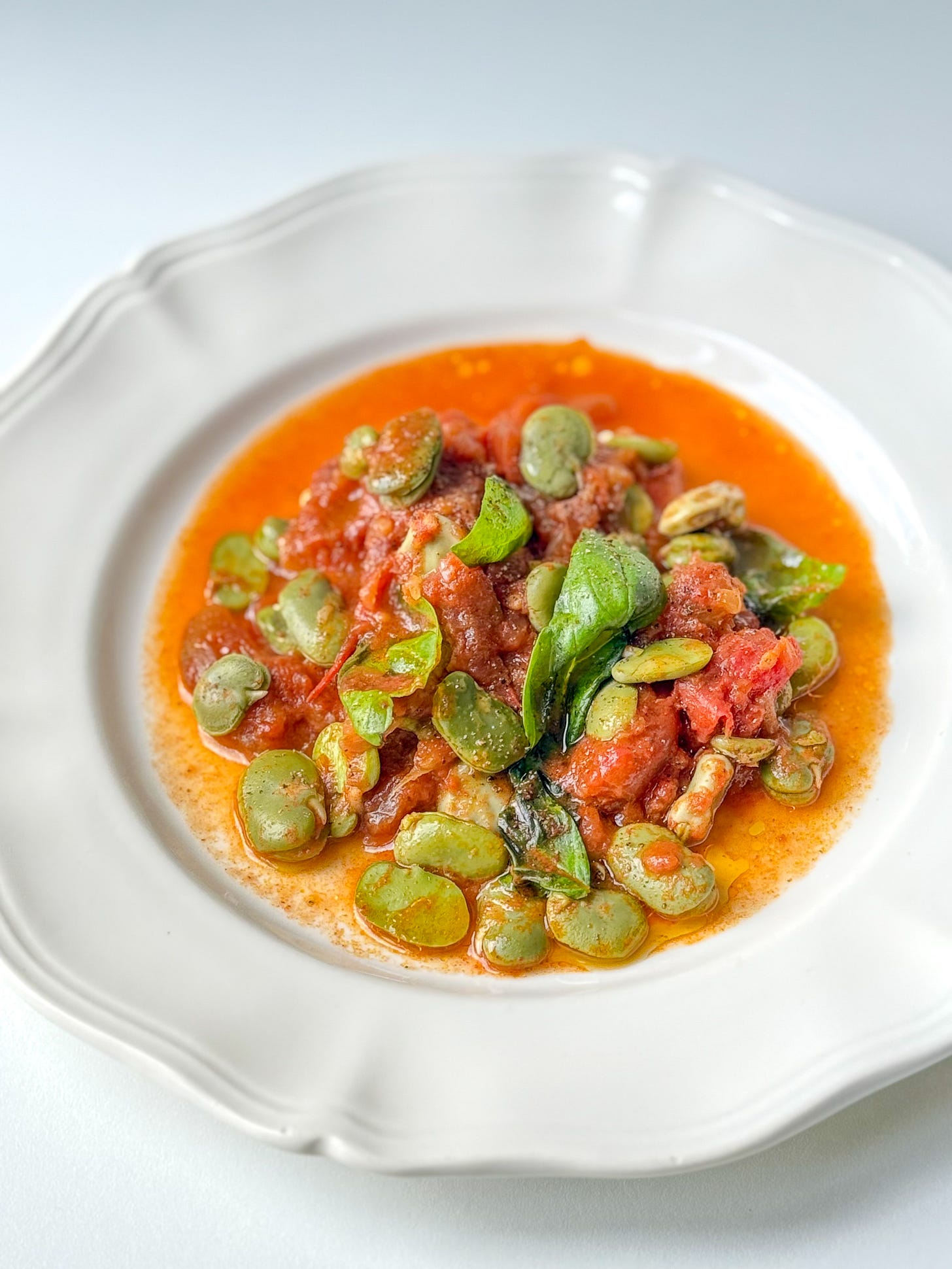 tomato fava french recipe