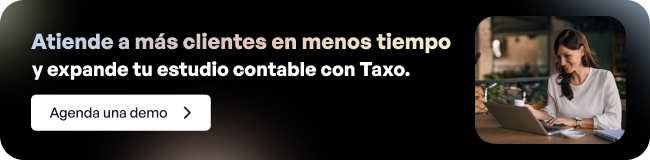 Agenda una demo en Taxo