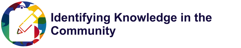 Activity 5.5 – Identifying Knowledge in the Community