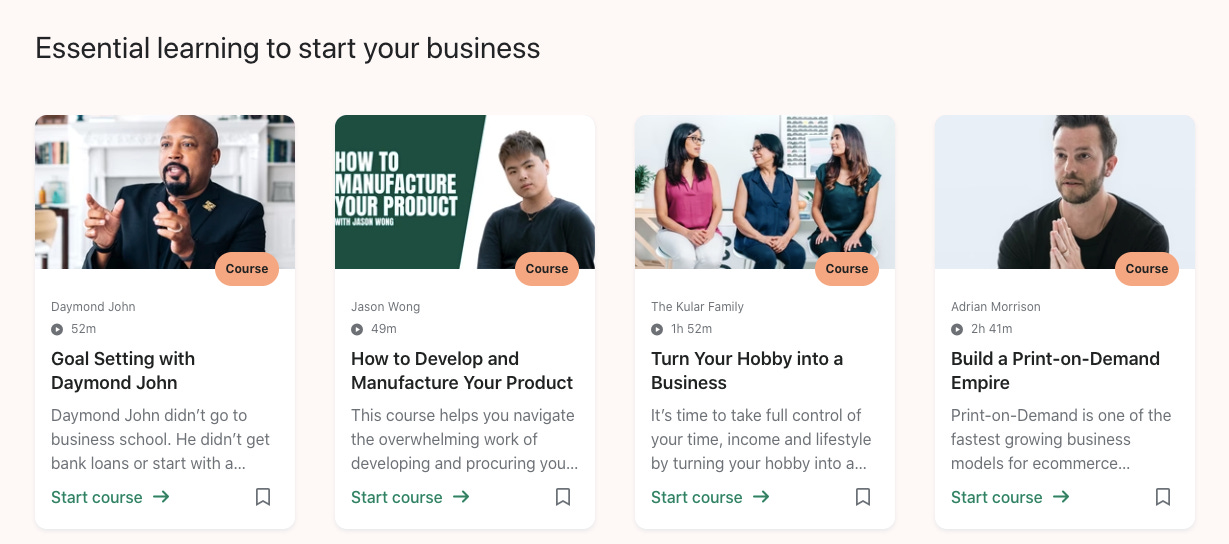 Khoá học về Shopify app store