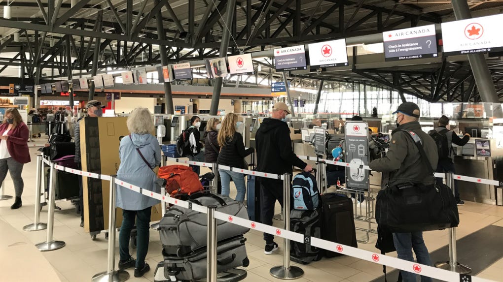 Ottawa airport to resume international flights Oct. 31 | CTV News
