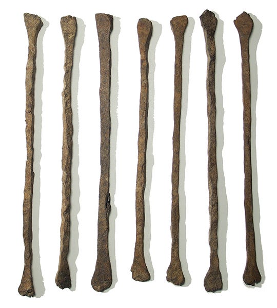 Yoruba of West and Southwestern Nigeria iron rod currency