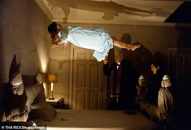 The horrors of demon possession that he has witnessed over the past two decades included levitation, dramatic changes in facial features and an aversion to God