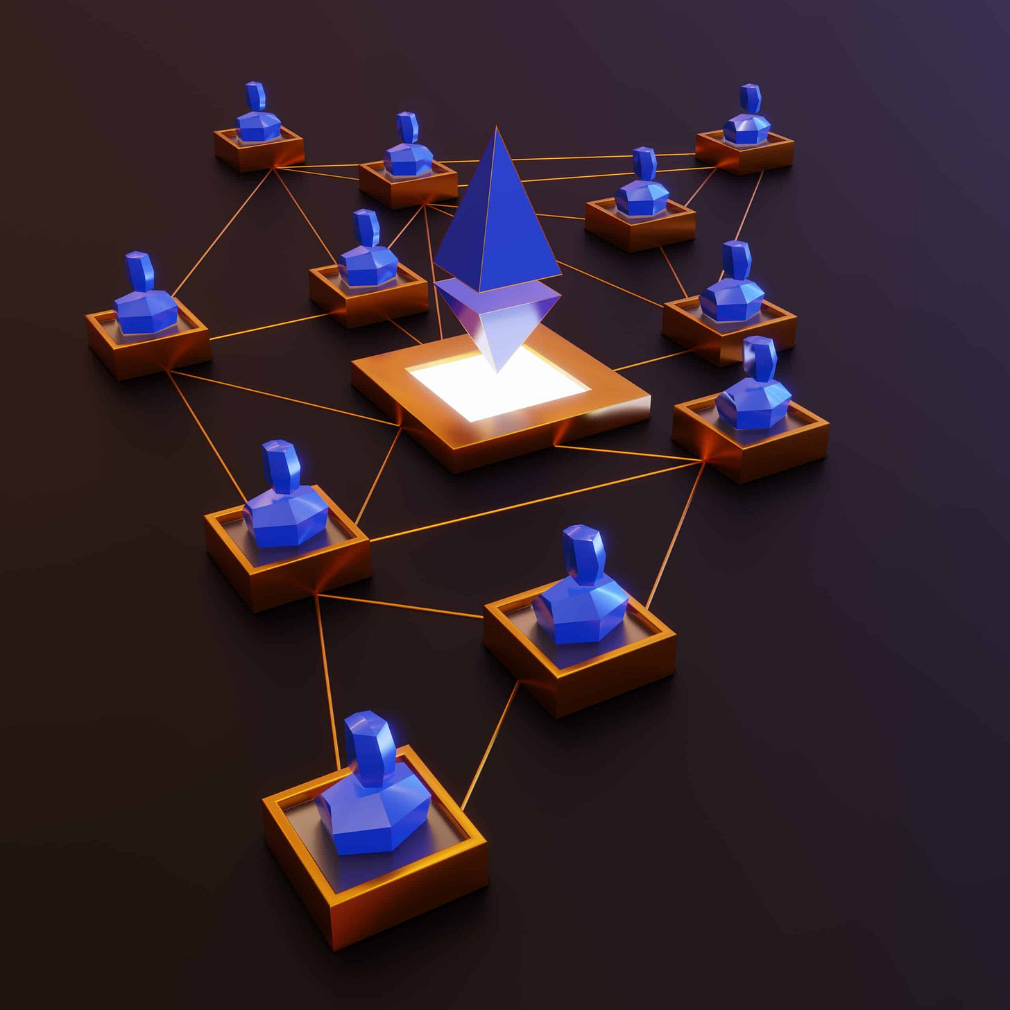 Ethereum community developers network (Shutterstock)