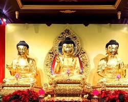 Image of Mahayana Buddhist Temple in New York City