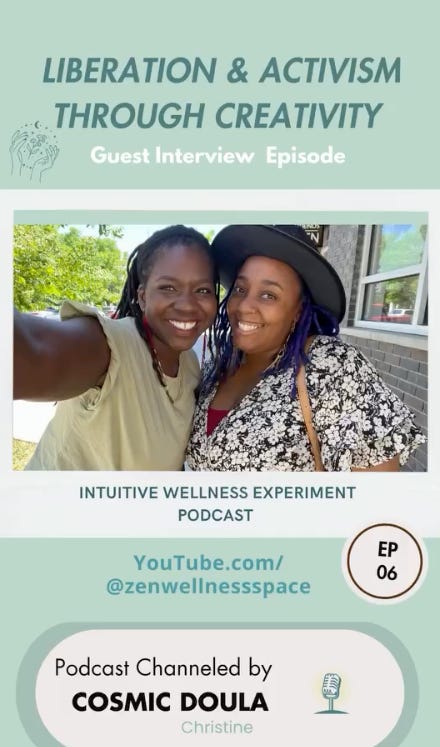 Author Nyasha Williams Intuitive Wellness Experiment Podcast The Growing Readers Podcast Substack