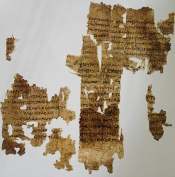 Sappho papyrus