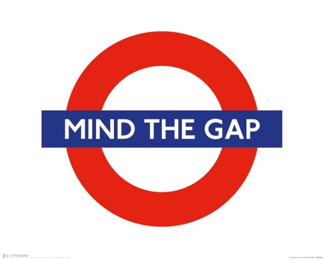 LONDON UNDERGROUND - mind the gap Poster, Affiche | All poster chez  Europosters