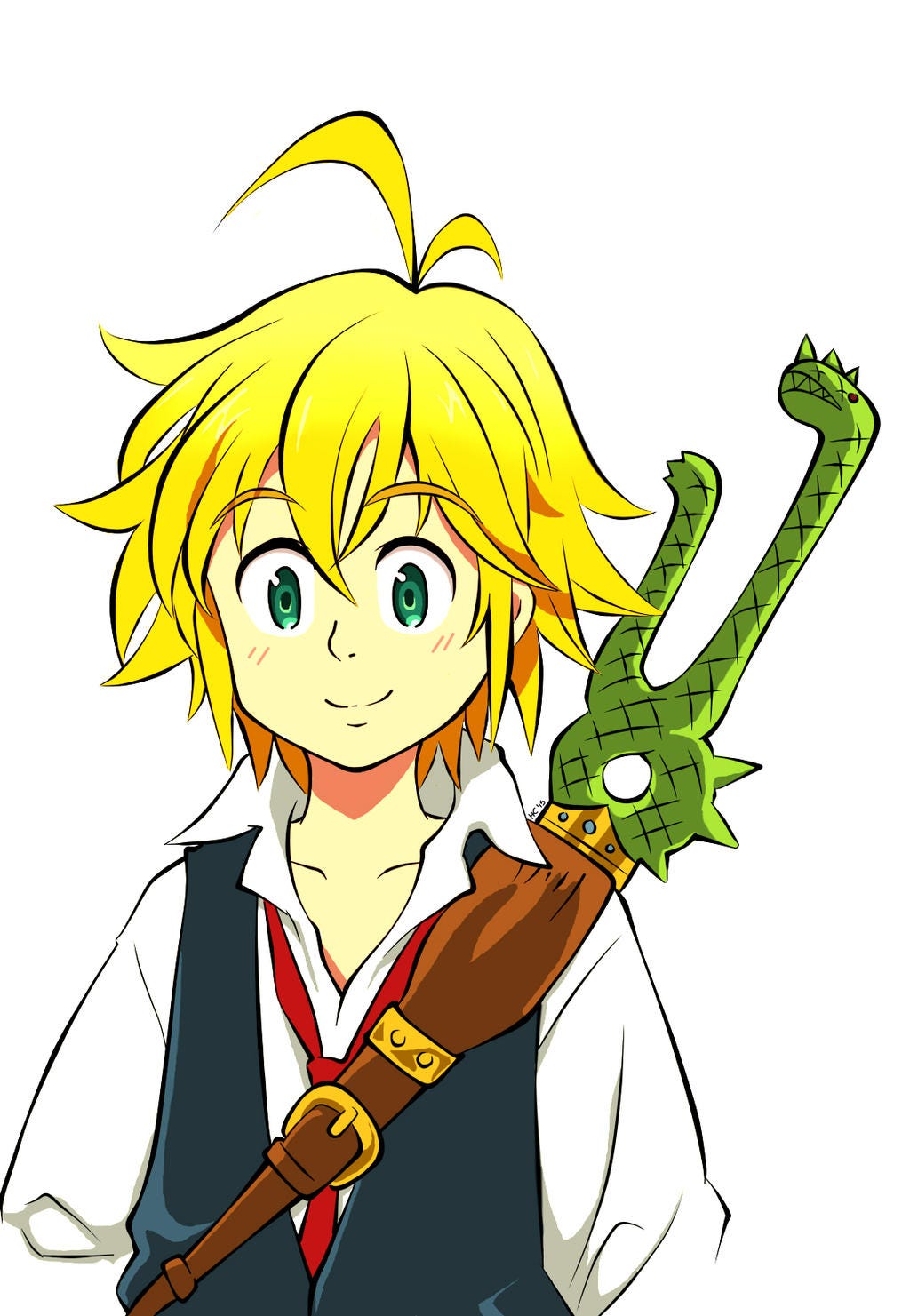 Captain Meliodas | Seven Deadly Sins by Noon30ish on DeviantArt