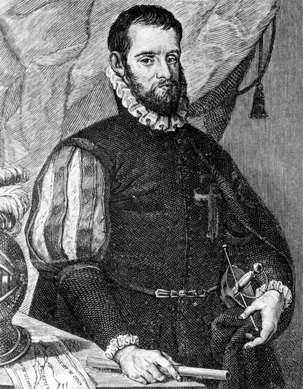  Figure 2: Portrait of Pedro Menendez de Aviles