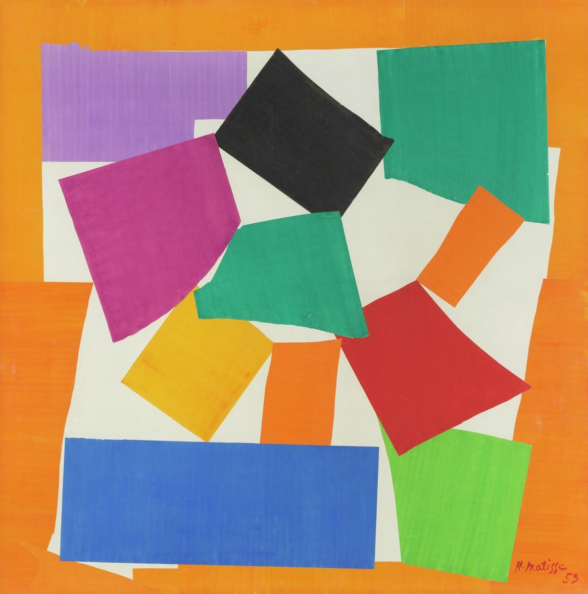 The Snail', Henri Matisse, 1953 | Tate