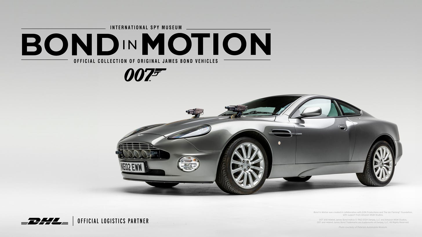 Bond in Motion at the International Spy Museum Washington