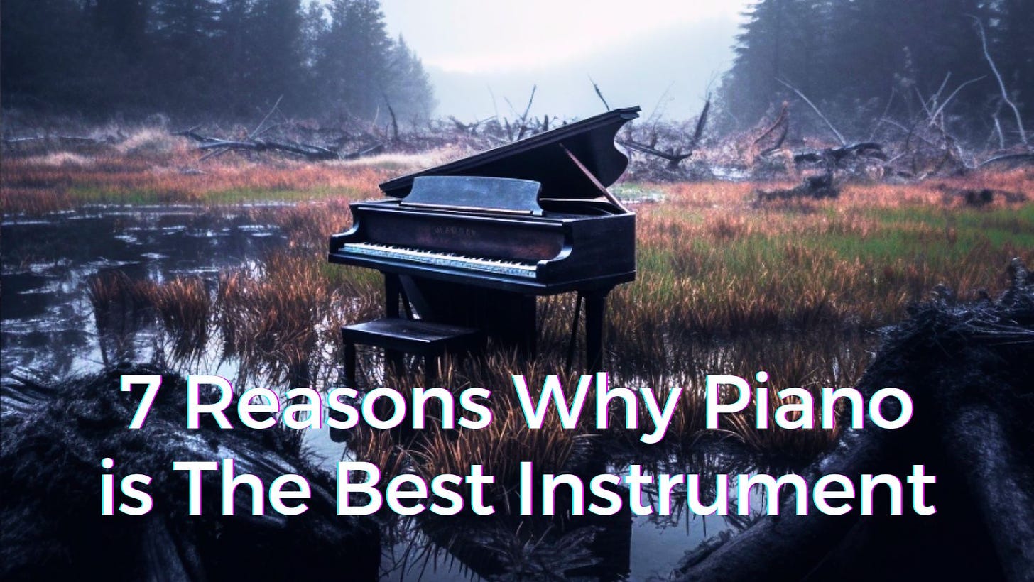 7 Reasons Why Piano is The Best Instrument