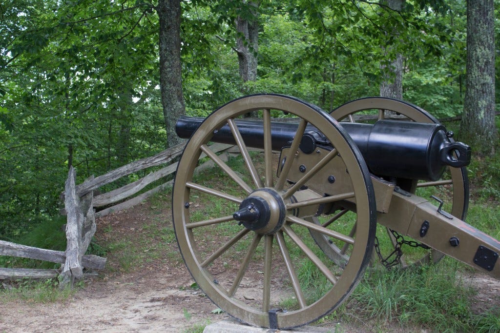 Fort Lyons cannon, Civil War era in the Cumberland Gap