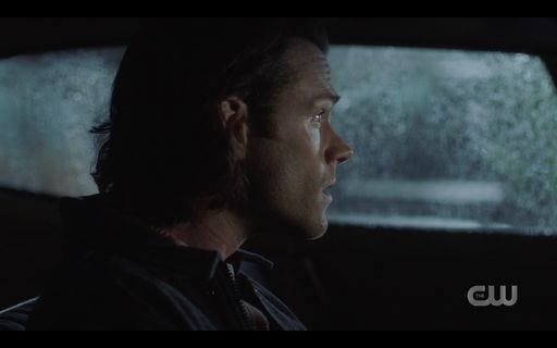 15.15 Sam watching Dean go into diner for Amara SPN