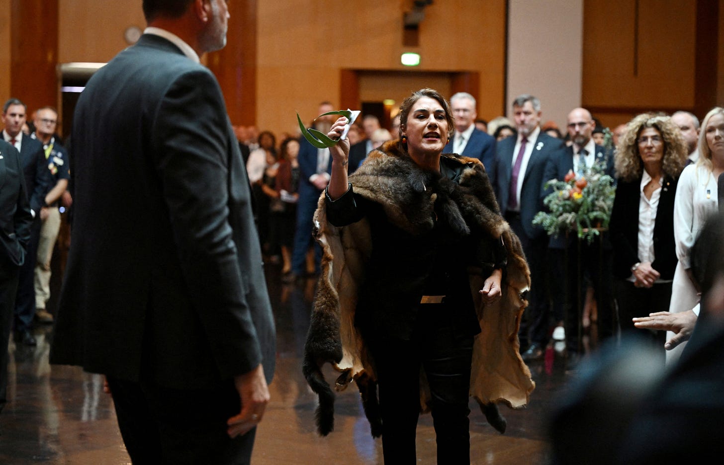 King Charles heckled by Australian senator shouting 'you are not my king' |  The Independent