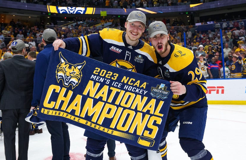A look at the 2023-2024 Quinnipiac men's ice hockey roster - QBSN