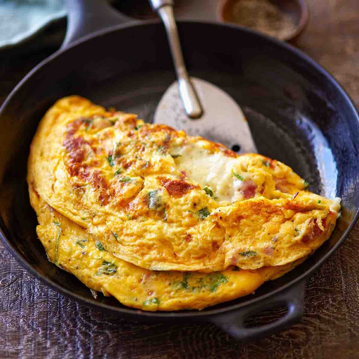 Ham and Cheese Omelet