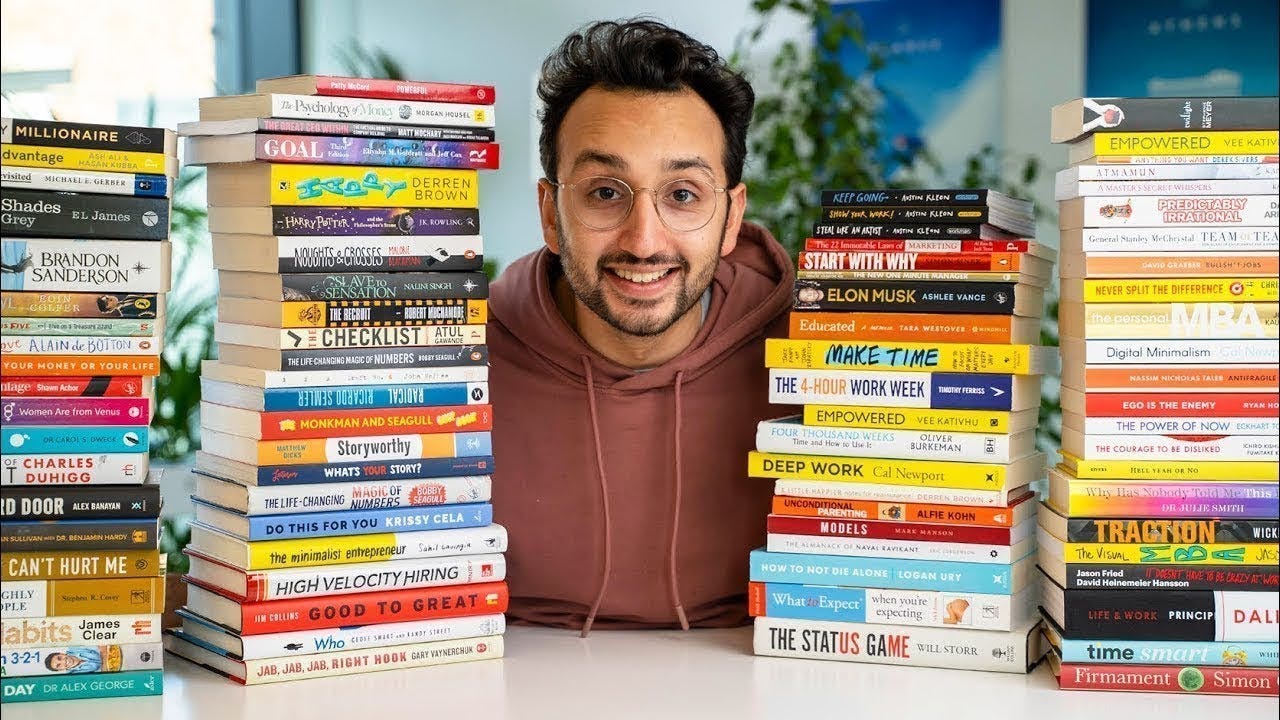 My Bookshelf Tour + Recommendations - YouTube