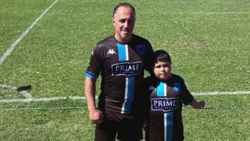 A photo taken moments before kick-off on Saturday showed a smiling Volkan Ergün.